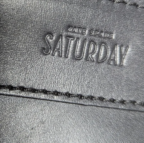 Kate Spade Saturday Crossbody Bag Black Leather Utility - Picture 2 of 13